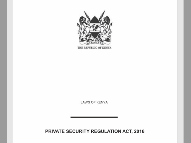 Security Regulation Act