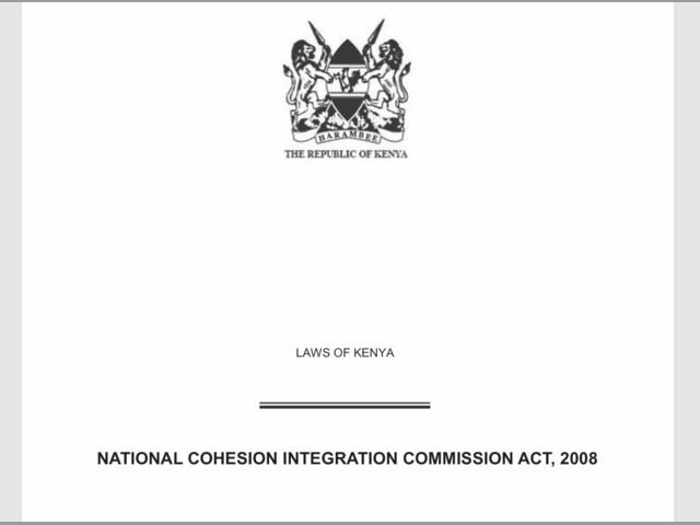 National Cohesion and Integration Act