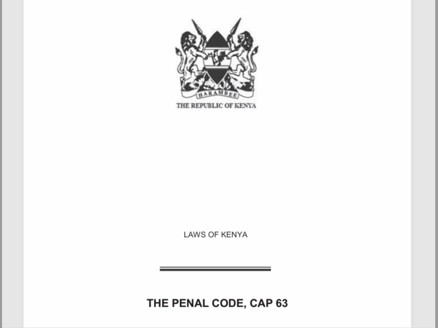 Penal Code CAP 