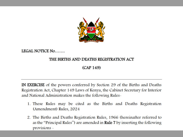 THE BIRTHS AND DEATHS REGISTRATION ACT