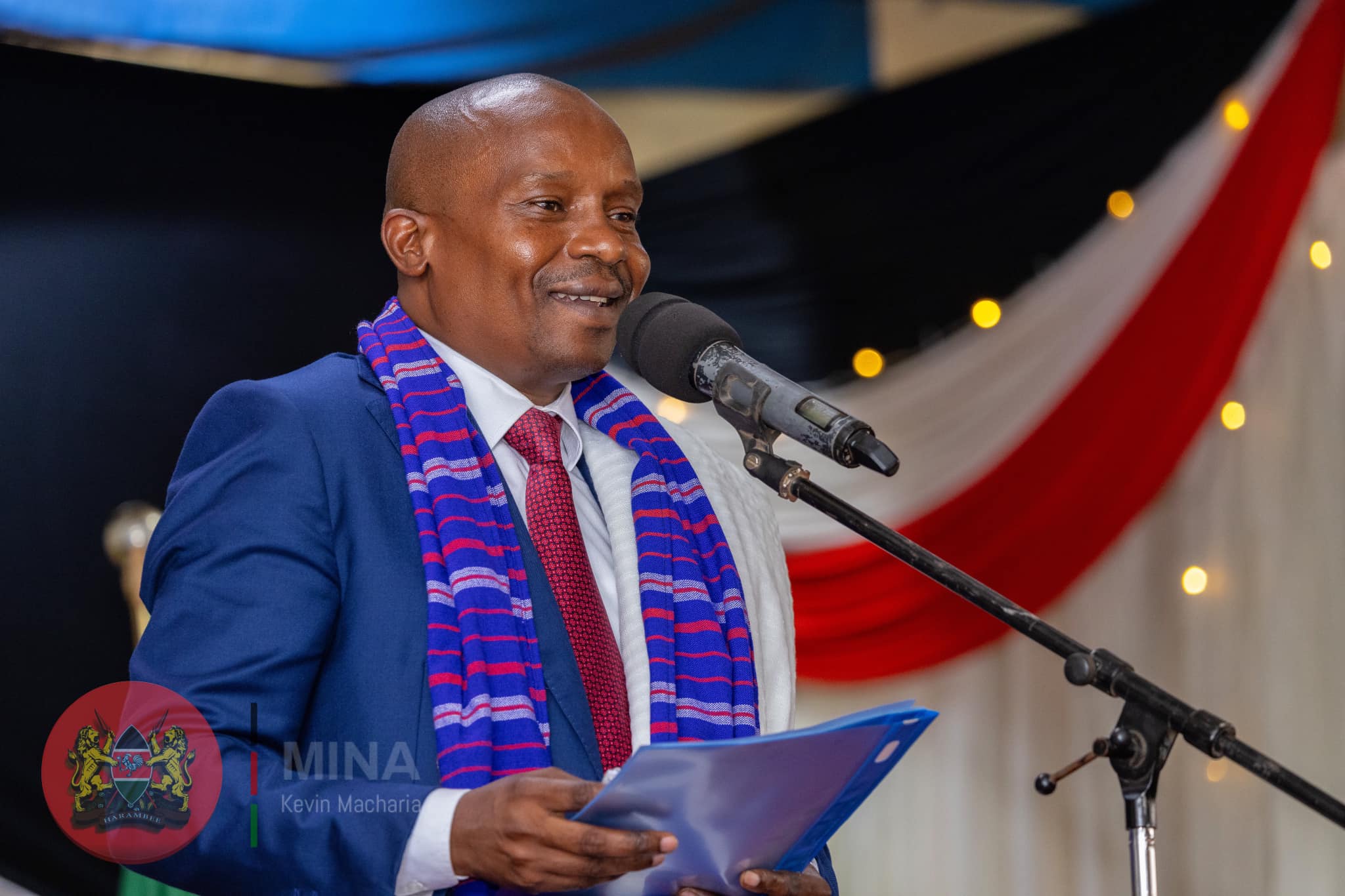 CS Kithure Kindiki presided over the official opening of a stakeholder engagement forum in Marsabit for key players to prioritize the planned development programmes/projects for the county.