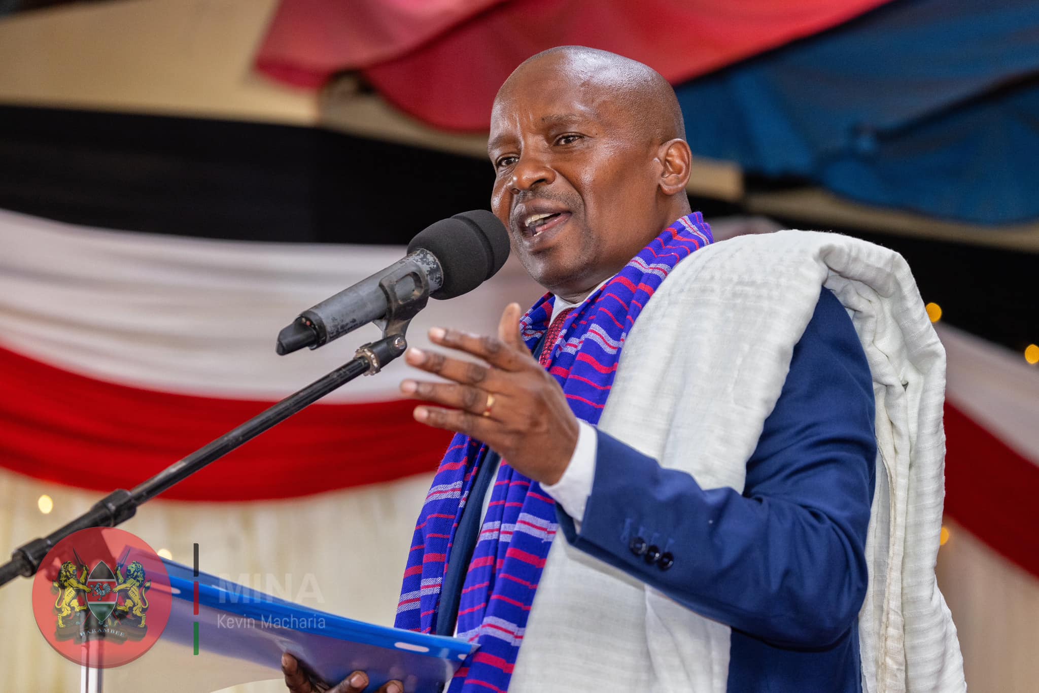 CS Kithure Kindiki presided over the official opening of a stakeholder engagement forum in Marsabit for key players to prioritize the planned development programmes/projects for the county.