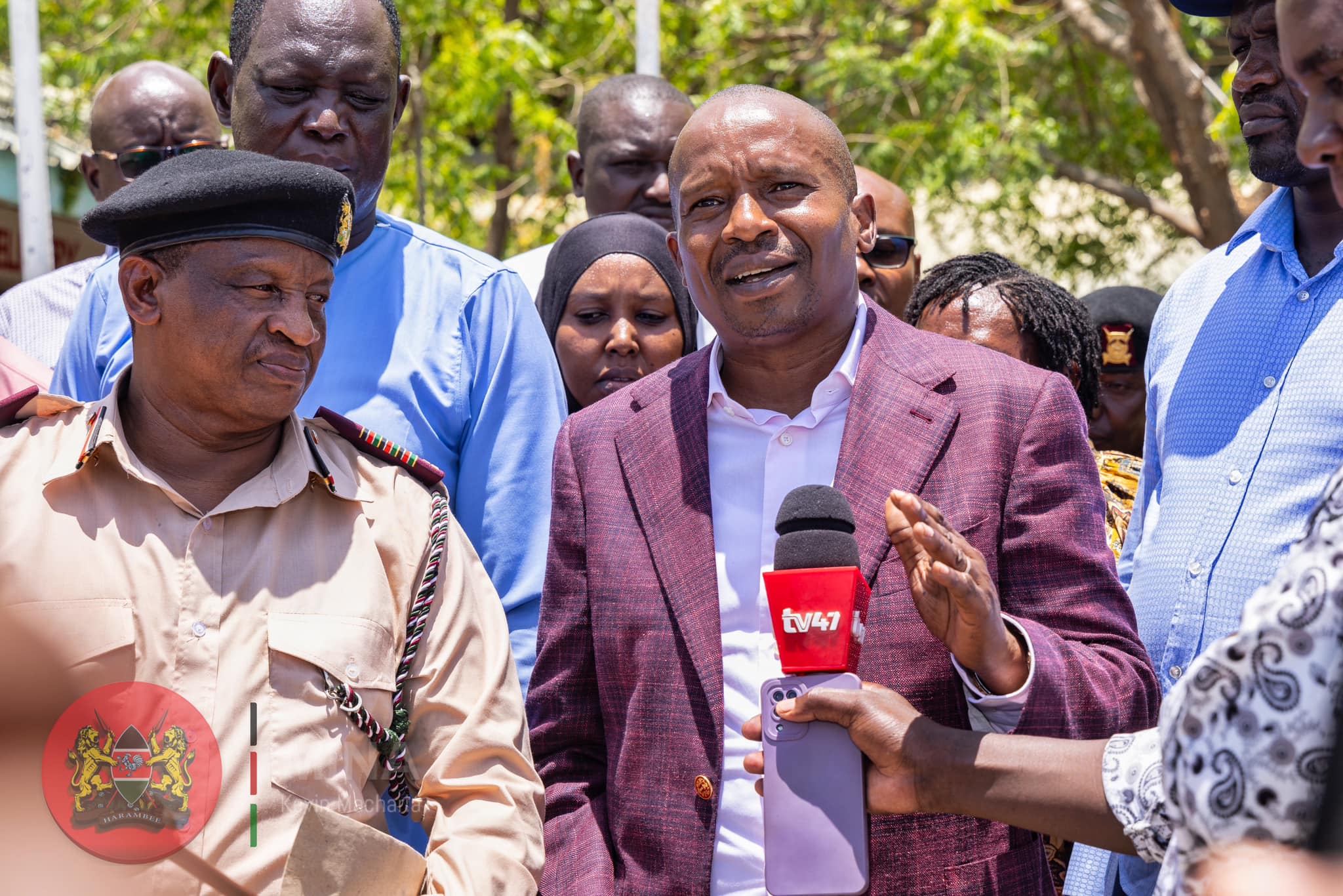 CS Kindiki and Leader from Turkana County meet to discuss sustainable peace and security