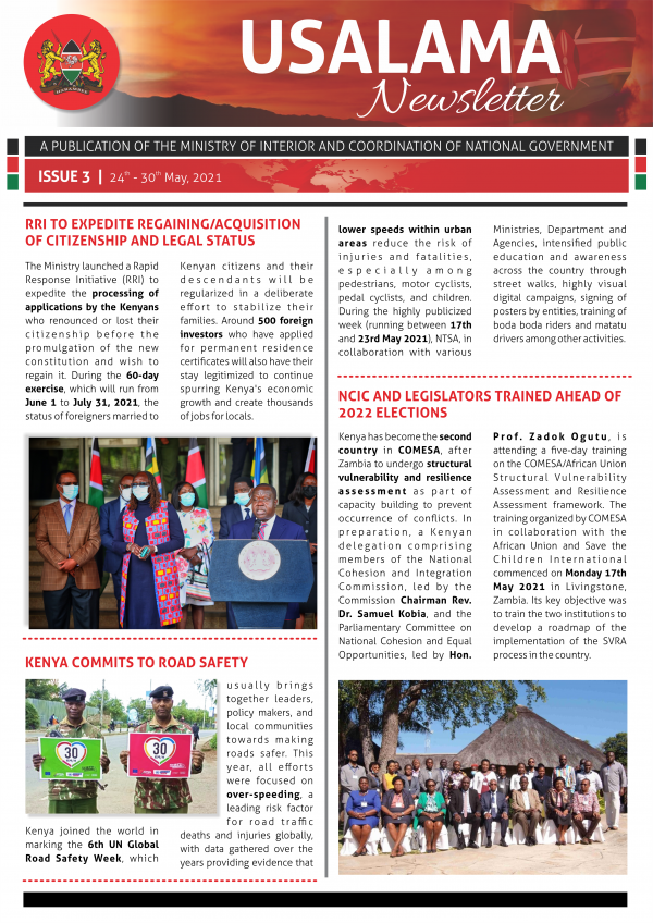 MINA Newsletter Issue 3