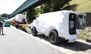 Receive, Inspect and Commission a new lot of modern, high capacity Armoured Personnel Carriers (APCs)