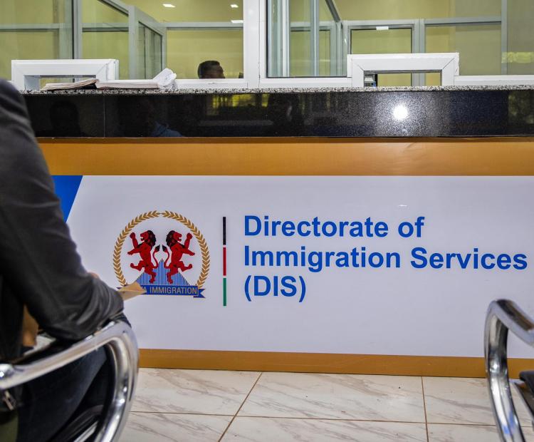 The streamlining of service delivery at the Immigration