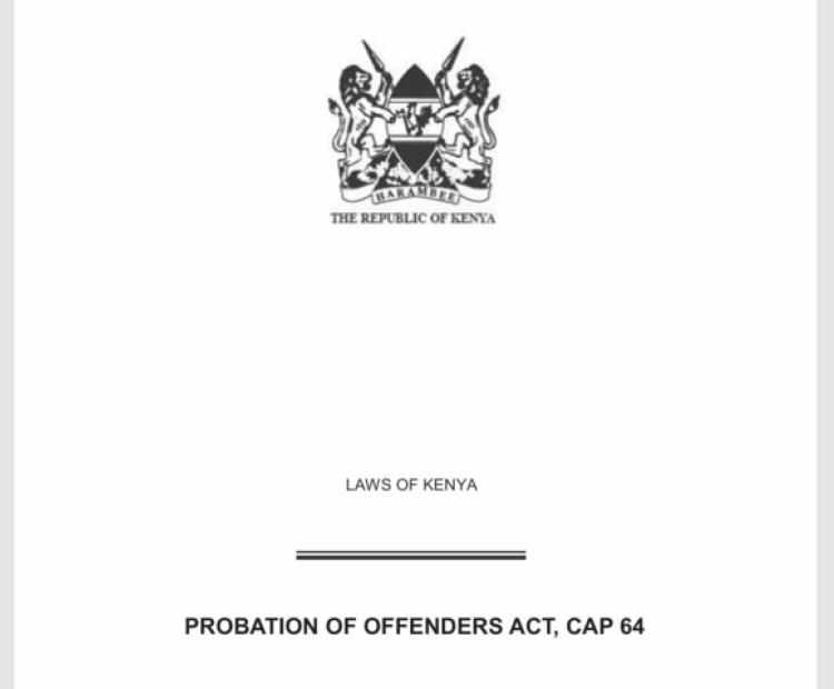 Probation of Offenders Act 