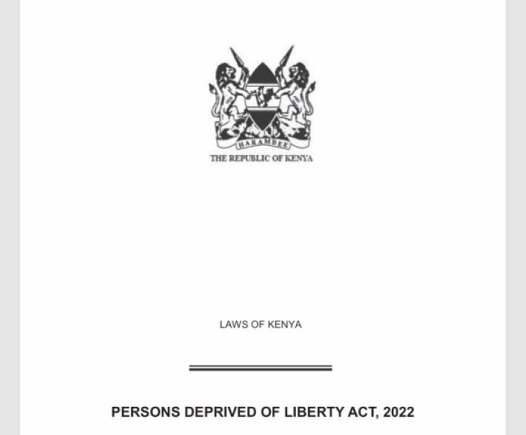 Persons Deprived of Liberty Act