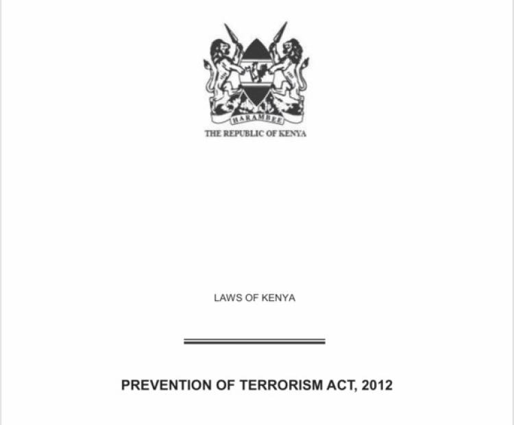 Prevention of Terrorism Act 