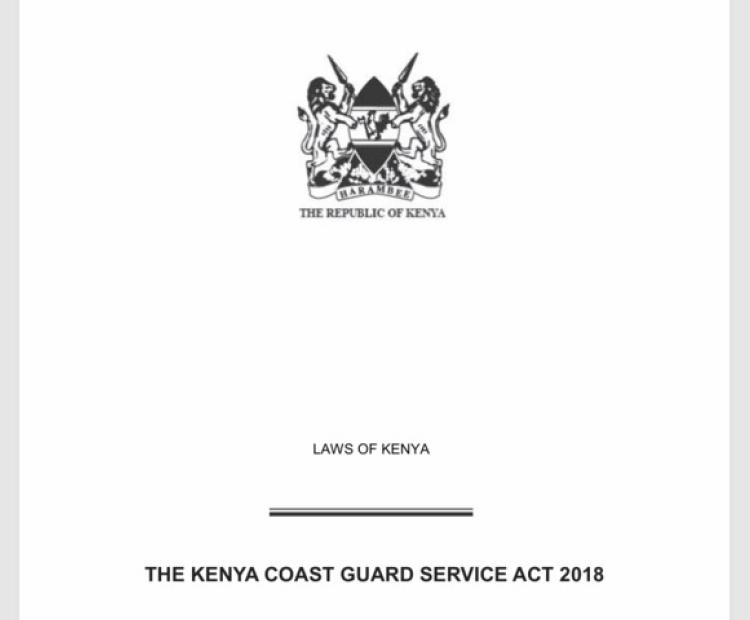 Kenya Coast Guard Service Act