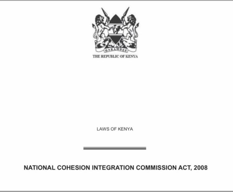 National Cohesion and Integration Act