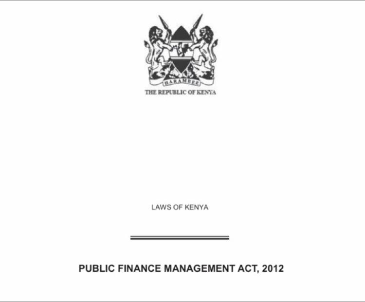 Public Finance Management Act